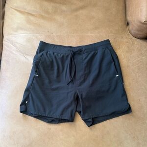 Stance Athletic Shorts Black 5” Inseam Men’s Size Medium Lined